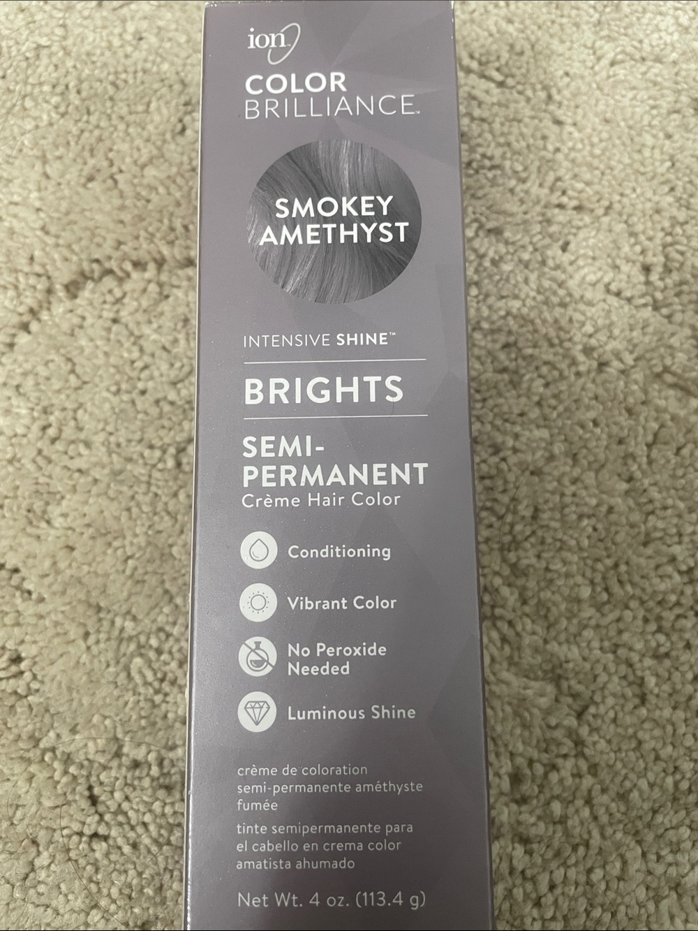 Color Brilliance Smokey Amethyst Semi-Permanent Hair Color